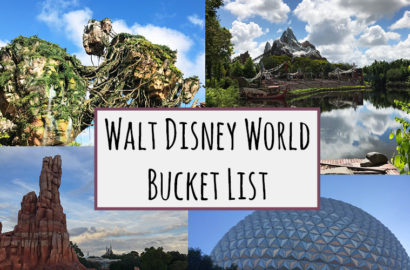 Walt Disney World Bucket List - kktravelsandeats