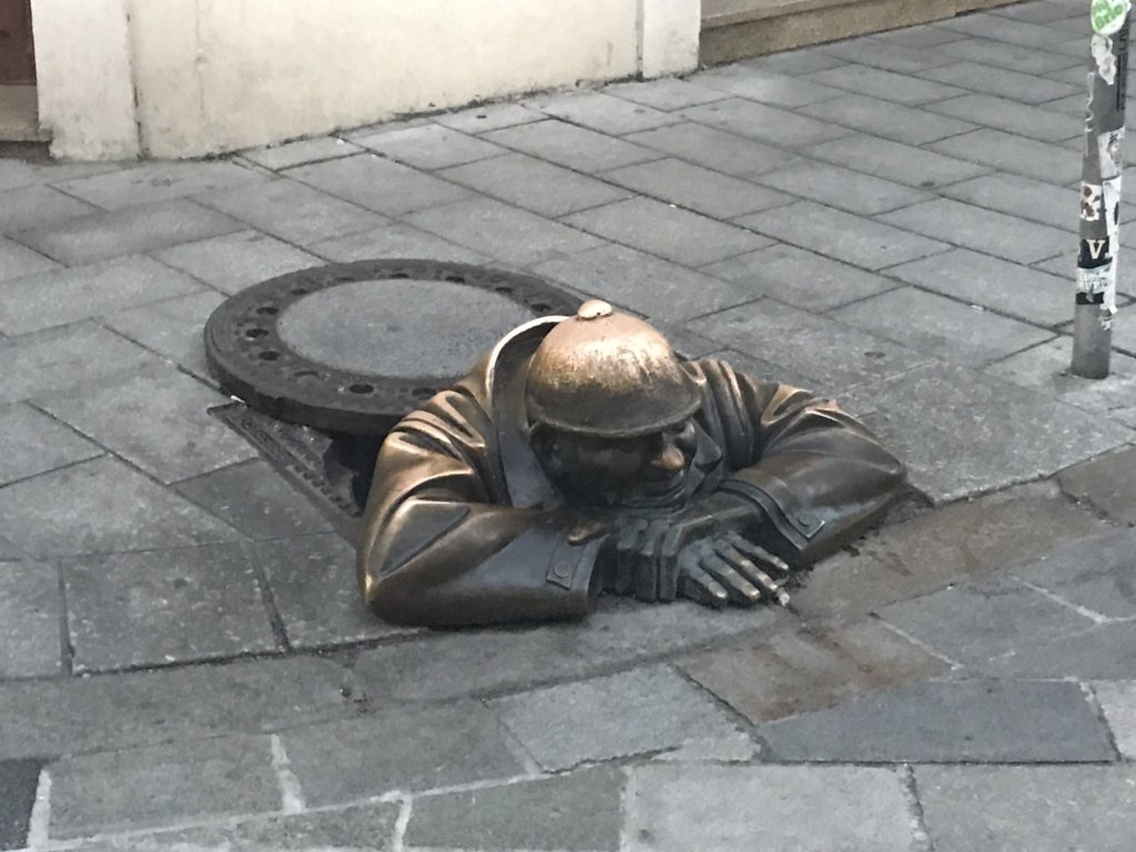 Statues in Bratislava